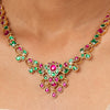 22k Gold Plated Kanchan Dhanvi Necklace Set