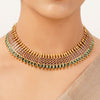 22k Gold Plated Sunheri Kanika Necklace Set