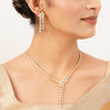 22k Gold Plated Gulnaar Veena Necklace Set