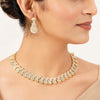 22k Gold Plated Gulnaar Tejas Necklace Set