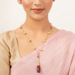 22k Gold Plated Sunheri Tilottama Necklace