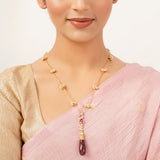 22k Gold Plated Sunheri Tilottama Necklace