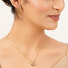 22k Gold Plated Gulnaar Sukoon Necklace Set