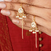 22k Gold Plated Sui Dhaga Yoshita Earring