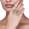 KUNDAN TURQUOISE RING