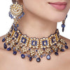 KUNDAN IOLITE ROUND SET