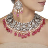 Kundan Tourmaline Drop Set