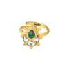 22k Gold Plated Noorja Shobha Toe Ring