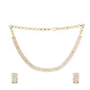 22k Gold Plated Gulnaar Nitya Necklace Set