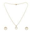22k Gold Plated Gulnaar Shree Pendant Set