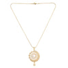 22k Gold Plated Gulnaar Mani Pendant Set