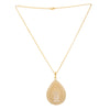 22k Gold Plated Gulnaar Chakra Necklace Set