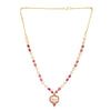 22k Gold Plated Gulnaar Mohini Necklace Set