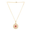 22k Gold Plated Gulnaar Tara Pendant Set