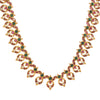 22k Gold Plated Sunheri Tarini Necklace Set