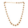 22k Gold Plated Sunheri Pallavi Necklace Set