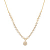 22k Gold Plated Gulnaar Charu Necklace Set