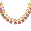22k Gold Plated Sunheri Riwaaz Necklace Set