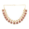 22k Gold Plated Sunheri Riwaaz Necklace Set