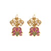22k Gold Plated Sunheri Riwaaz Necklace Set