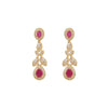 22k Gold Plated Gulnaar Roshni Necklace Set