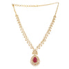 22k Gold Plated Gulnaar Surya Necklace Set
