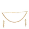 22k Gold Plated Gulnaar Rekha Necklace Set