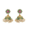 22k Gold Plated Sunheri Panna Necklace Set