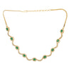 22k Gold Plated Gulnaar Panna Necklace Set
