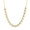 22k Gold Plated Gulnaar Rekha Necklace Set
