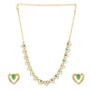22k Gold Plated Gulnaar Rekha Necklace Set