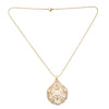 22k Gold Plated Gulnaar Pushpa Necklace Set