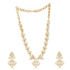 22k Gold Plated Gulnaar Aabha Necklace Set