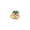 22k Gold Plated Noorja Rangoli Toe Ring