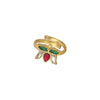 22k Gold Plated Noorja Pallav Toe Ring