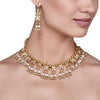 KUNDAN PEARL GOLD SET