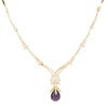 22k Gold Plated Gulnaar Aaina Necklace Set