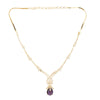 22k Gold Plated Gulnaar Aaina Necklace Set