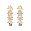 22k Gold Plated Gulnaar Aaina Necklace Set