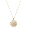 22k Gold Plated Gulnaar Mandal Necklace Set