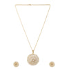 22k Gold Plated Gulnaar Mandal Necklace Set