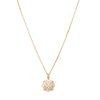 22k Gold Plated Gulnaar Leher Pendant Set