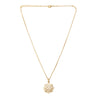 22k Gold Plated Gulnaar Leher Pendant Set