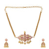 22k Gold Plated Sunheri Noor Necklace Set