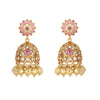 22k Gold Plated Sunheri Noor Necklace Set