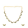 22k Gold Plated Sunheri Leher Necklace Set
