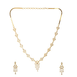 22k Gold Plated Gulnaar Heer Necklace Set