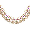 22k Gold Plated Kanchan Kanchali Necklace Set