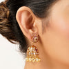 22k Gold Plated Sunheri Noor Necklace Set