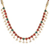 22k Gold Plated Kanchan Nageshwari Necklace Set